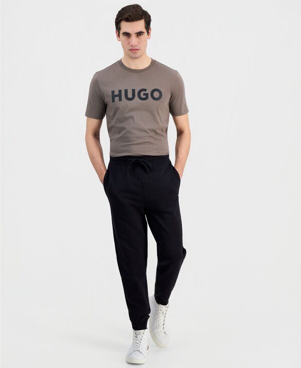 ヒューゴボス メンズ ボトムス カジュアルパンツ ジャージー Hugo Boss Men's Dayote Jersey Trouser Pants BLACK ブラック|ReVida 店
