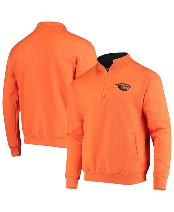 コロシアム メンズ アウター ジャケット・ブルゾン ロゴ Colosseumen's Orange Oregon State Beavers Tortugas Logo Quarter-Zip Jacket Orange オレンジ