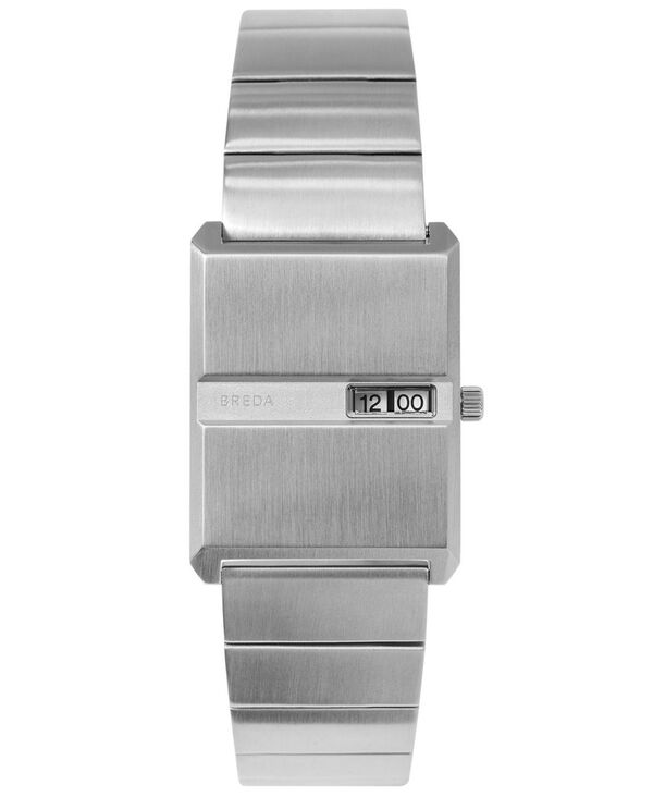 ブレダ レディース アクセサリー 腕時計 Tシャツ BREDA Women's 'Pulse' Silver Stainlessteel Bracelet Watch 26mm Silver シルバー