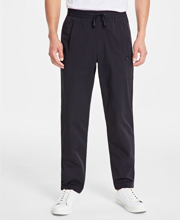 アルファニ メンズ ボトムス カジュアルパンツ Alfani Men's Alfatech Commuter Jogger Pants Deep Black ブラック|ReVida 店