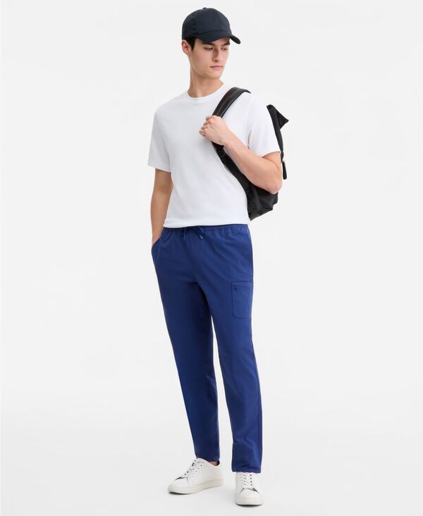 アルファニ メンズ ボトムス カジュアルパンツ Alfani Men's Alfatech Commuter Jogger Pants Downpour Blue ブルー
