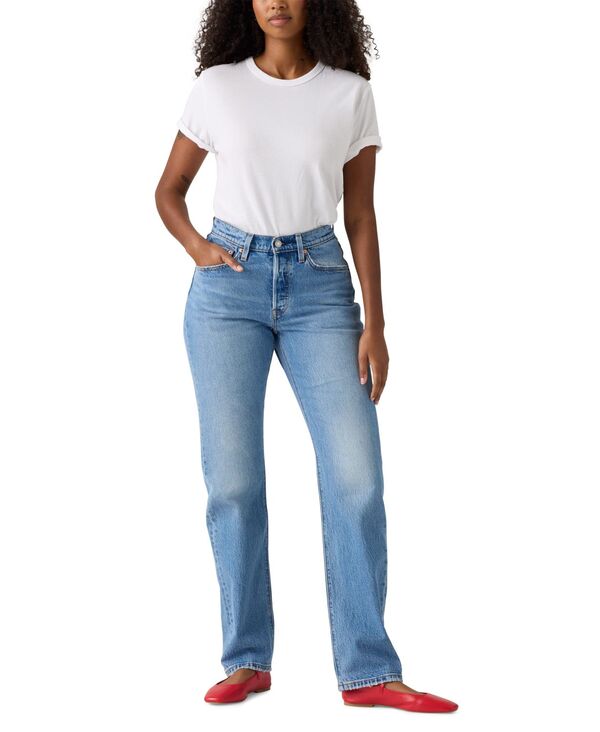 リーバイス レディース ボトムス デニムパンツ ジーンズ Levi's Women's 501 Curve High-Rise Straight-Leg Jeans Play On Ref