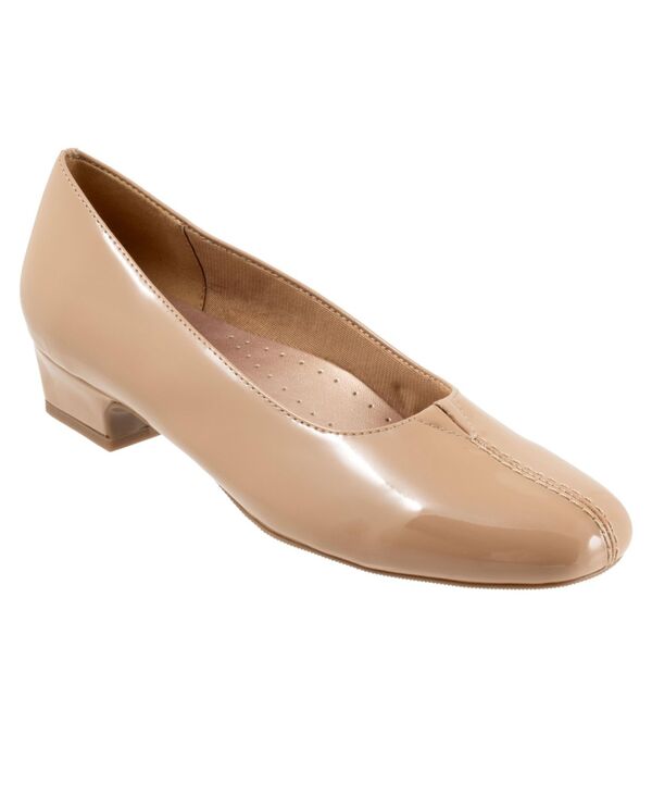 トロッターズ レディース シューズ パンプス Trotters Doris Pump Beige patent ベージュ