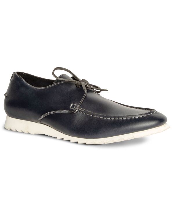 カルロスサンタナ メンズ シューズ スニーカー レース Carlos by Carlosantana Hendrix Moccasins Men's Lace-Up Casual Shoe Navy Blue ネイビー