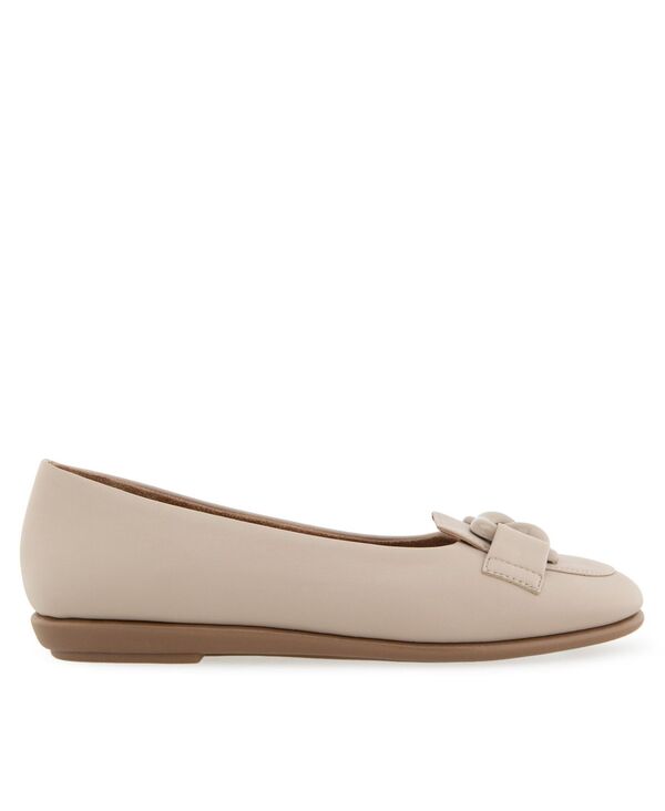 エアロソールズ レディース シューズ パンプス Aerosoles Women's Bell Almond Toe Ballet Flatstone ストーン