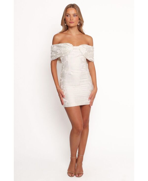 Petal and Pup レディース トップス ワンピース ミニ Petal and Pup Women's Kaeli Mini Dress White ホワイト