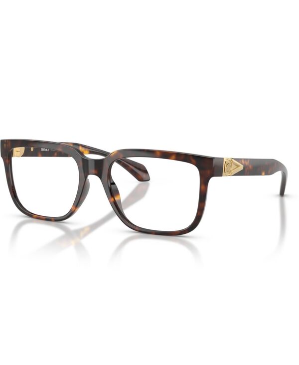 ヴェルサーチ メンズ 添え物 サングラス・アイウェア Versace Men\u0027squareyeglasses VE3377U Havana