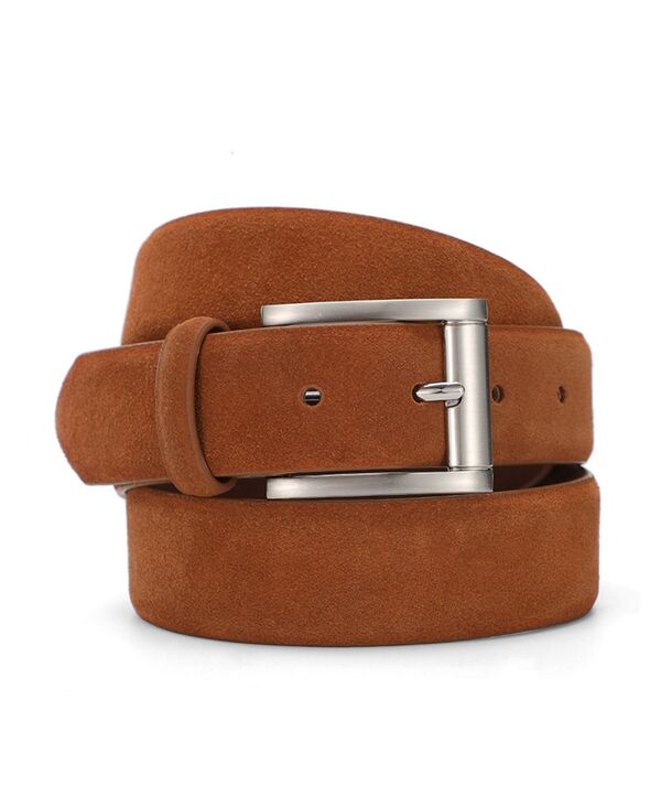 テッドベーカー メンズ 付属品 胴締め なめし革 Ted Baker Men\u0027s Nickel Buckleather Belt Cognac