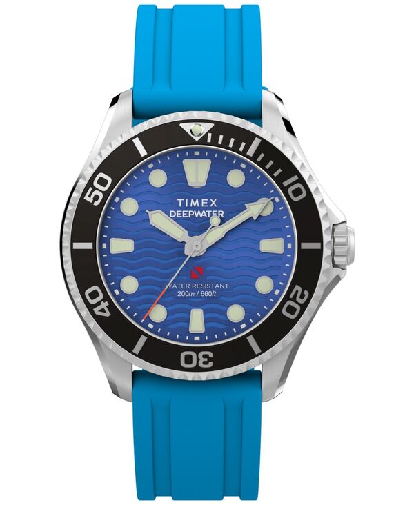 タイメックス レディース アクセサリー 腕時計 Timex Unisex Quartz Analog Blue HNBRubber Watch 38mm Blue ブルー