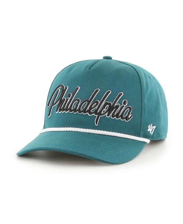 47 ブランド メンズ アクセサリー 帽子 '47 Brand Men's Midnight Green Philadelphia Eagles Overhand Hitch Adjustable Hat Midnight Green グリーン 8,745円