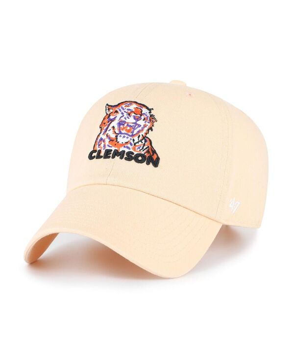 47 ブランド メンズ アクセサリー 帽子 '47 Brand Men's Light Orange Clemson Tigers Vault Clean Up Adjustable Hat Light Orange オレンジ