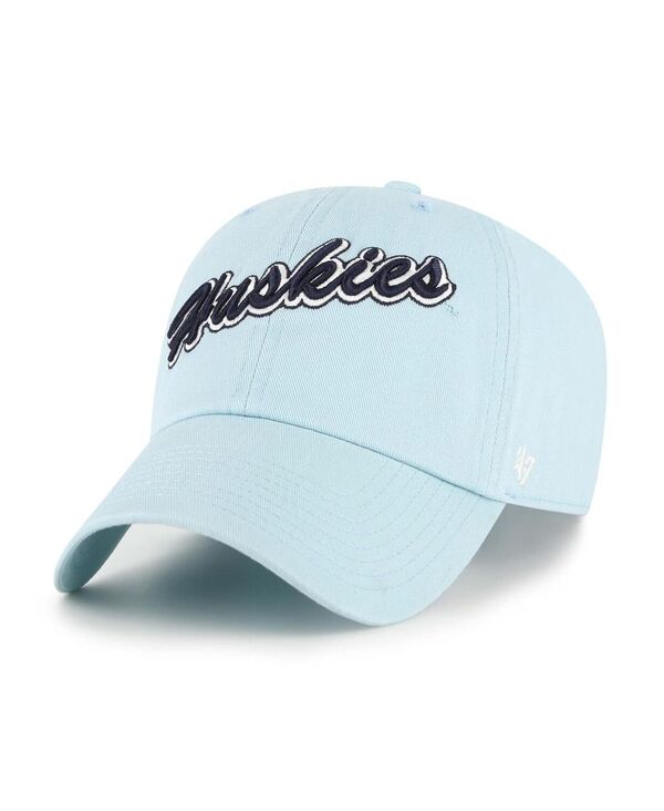 47 ブランド メンズ アクセサリー 帽子 '47 Brand Men's Powder Blue UConn Huskies Vault Clean Up Adjustable Hat Powder Blue ブルー
