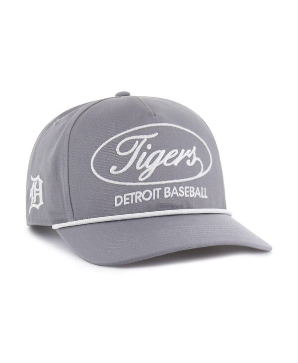 47 ブランド メンズ アクセサリー 帽子 '47 Brand Men's Gray Detroitigers Foundational Hitch Adjustable Hat Gray グレー