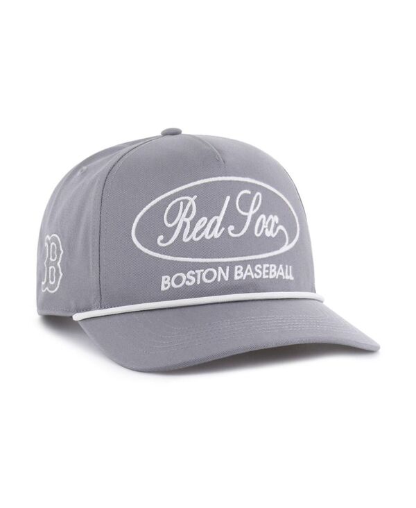 47 ブランド メンズ アクセサリー 帽子 '47 Brand Men's Gray Boston Red Sox Foundational Hitch Adjustable Hat Gray グレー