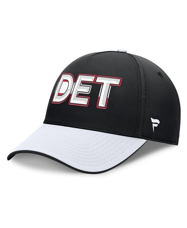 ファナティクス メンズ アクセサリー 帽子 Fanatics Men's Black/White Detroit Red Wings Authentic Pro Rink Team Code Flex Hat Black White ホワイト|ReVida 店