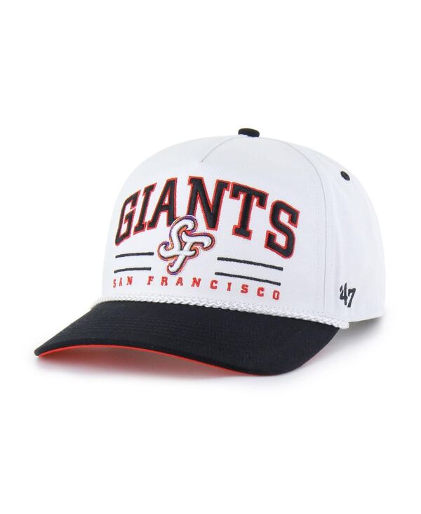 47 ブランド メンズ アクセサリー 帽子 '47 Brand Men's White San Francisco Giants City Connect Roscoe Hitch Adjustable Hat White ホワイト
