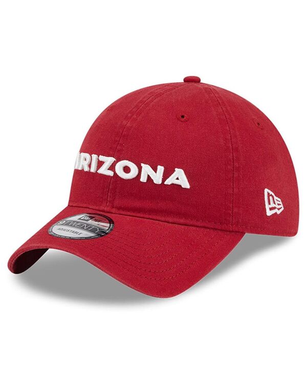 ニューエラ メンズ アクセサリー 帽子 New Era Men's Cardinal Arizona Cardinals 2025 Rivalries Collection Team 9TWENTY Adjustable Hat Cardinal