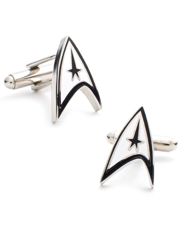 カフリンクス メンズ アクセサリー カフスボタン Cufflinks Inc. Officially Licensed Star Trek Cufflinks Black ブラック