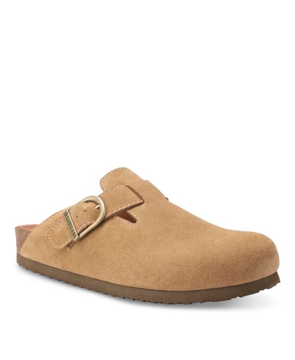 イーストランド メンズ シューズ サンダル Eastland Shoe Men's Gabe Slippers Khaki Suede カーキ