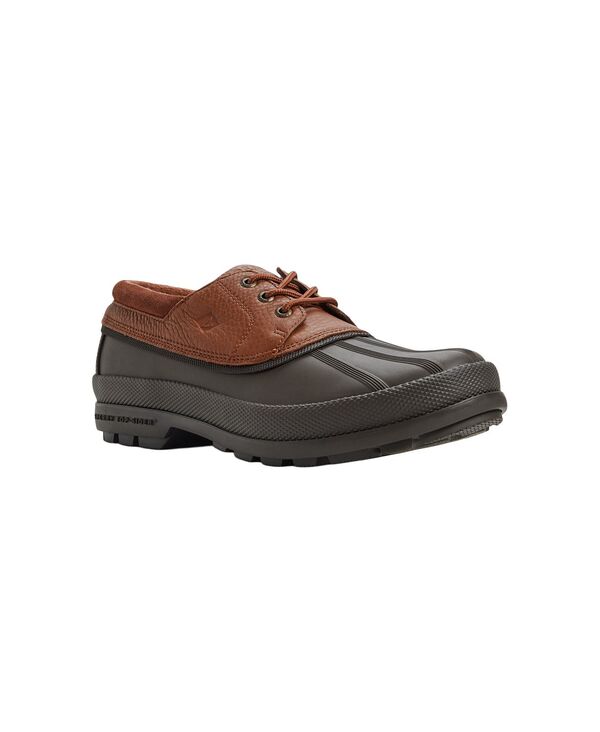 スペリー メンズ シューズ ブーツ・レインブーツ Sperry Men's Coldbay Round-Toe 3-Eye Boots Brown ブラウン｜ReVida 店