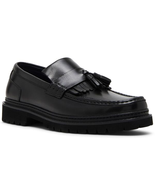 スティーブ マデン メンズ シューズ スリッポン・ローファー Steve Madden Men's Ankara Slip-On Loafers Black ブラック