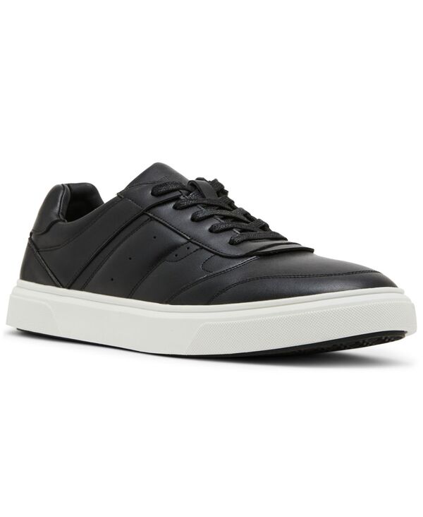 スティーブ マデン メンズ シューズ スニーカー スピード競技 Steve Madden Men\u0027s MKruckx Lace-Up Sneakers Black 黒いこと