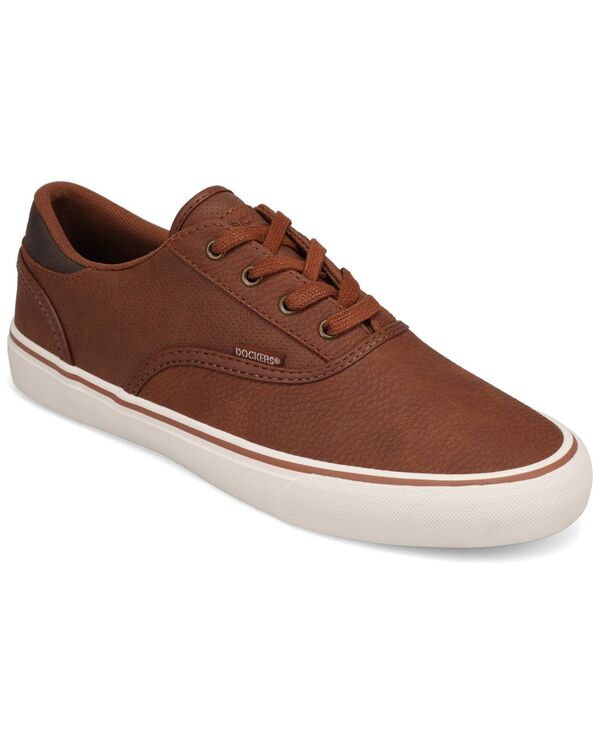 ドッカーズ メンズ シューズ スニーカー Dockers Men\u0027s Estes Wax Casual Sneakers Tan Brown 赤銅色