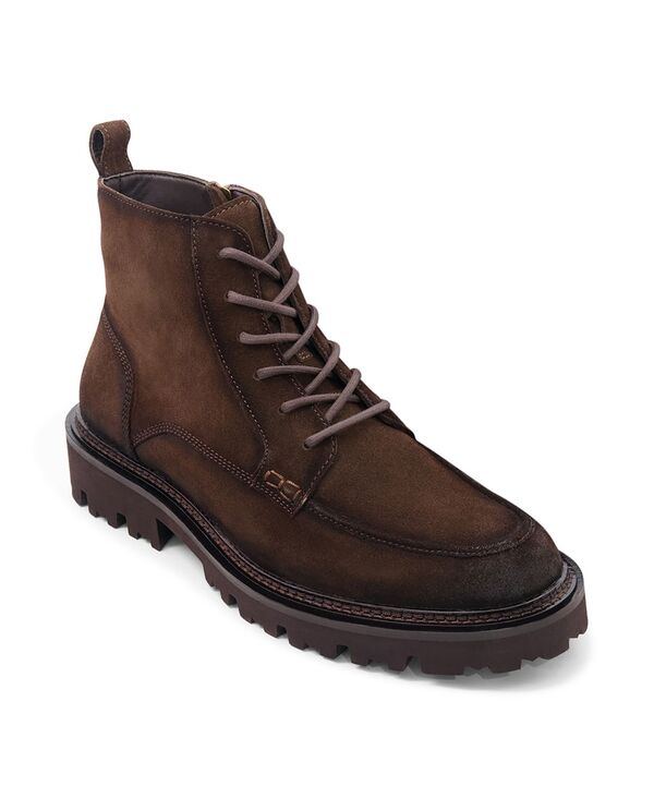 アンソニー ヴィア メンズ シューズ ブーツ・レインブーツ レース Anthony Veer Men's Everest Lace-Up Moccasin Boots Dark brown ブラウン