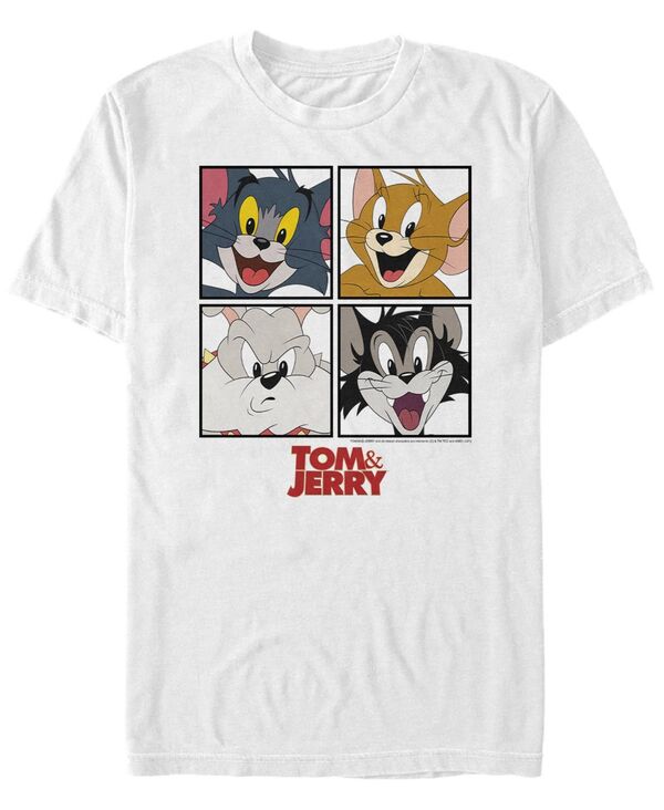 フィフスサン メンズ トップス Tシャツ Fifth Sun Men's All Boxed Short Sleeve Crew T-shirt White ホワイト