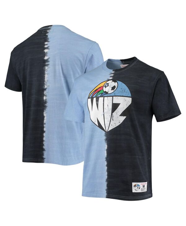 ミッチェル&ネス メンズ アクセサリー ネクタイ Mitchell & Ness Men'sky Blue Kansas City Wiz Vertical Tie-Dye Top Sky Blue ブルー