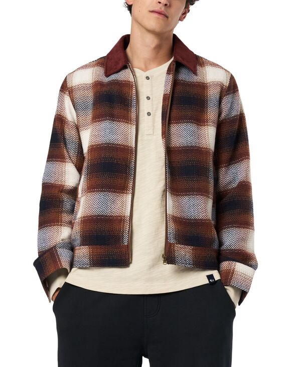 バッファロー・デイビッド・ビトン メンズ アウター ジャケット・ブルゾン 長袖 Buffalo David Bitton Men's Julio Plaid Long-Sleeve Jacketan タン