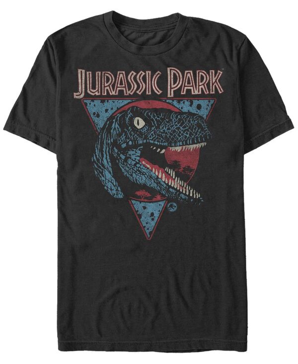 フィフスサン メンズ トップス Tシャツ Fifth Sun Jurassic Park Men's Retro Raptor Short Sleeve T-Shirt Black ブラック