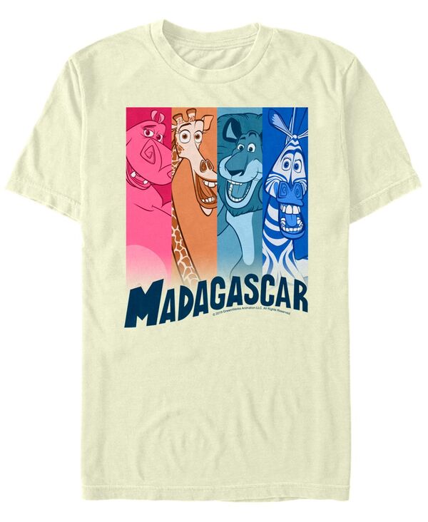 フィフスサン メンズ トップス Tシャツ Fifth Sun Madagascar Men'solid Character Panelshort Sleeve T-Shirt Natural