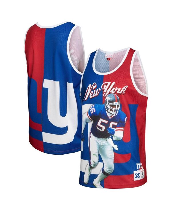 ミッチェル\u0026ネス メンズ トップス 貯蔵タンクいの一番 グラフィック Mitchell \u0026 Ness Men\u0027s Lawrence Tayloroyal Red New York Giants Retired Player Graphic Tank Top Royal Red 赤いこと