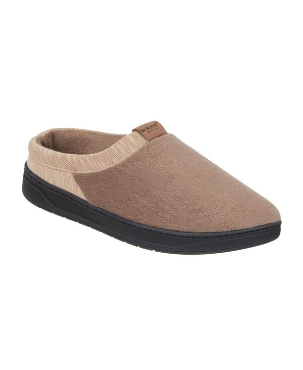 アイソトナー メンズ シューズ サンダル パイル Isotoner Men's Microterry Jake Clog Slippers Taupe トープ