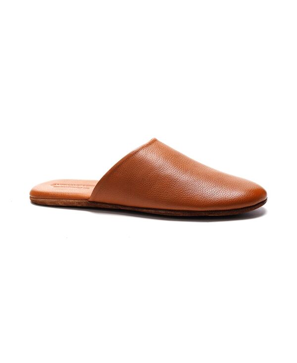 アンソニー ヴィア メンズ シューズ スリッポン・ローファー Anthony Veer Men's Clark House Slip On Slippers Tan タン