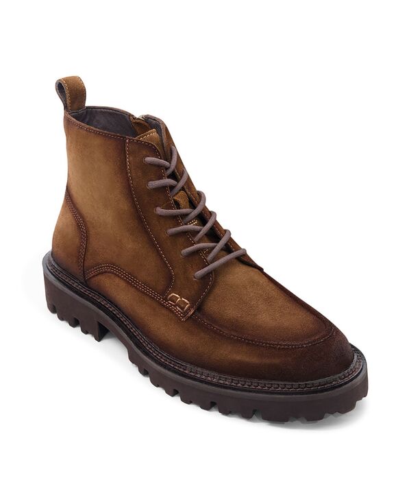 アンソニー ヴィア メンズ シューズ ブーツ・レインブーツ スピード競技 Anthony Veer Men\u0027s Everest Lace-Up Moccasin Boots Tobacco