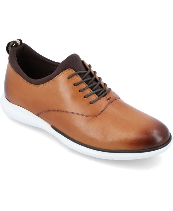 トーマスアンドバイン メンズ シューズ スニーカー Thomas & Vine Men's Hyde Tru Comfort Foam Hybridresshoes Cognac|ReVida 店