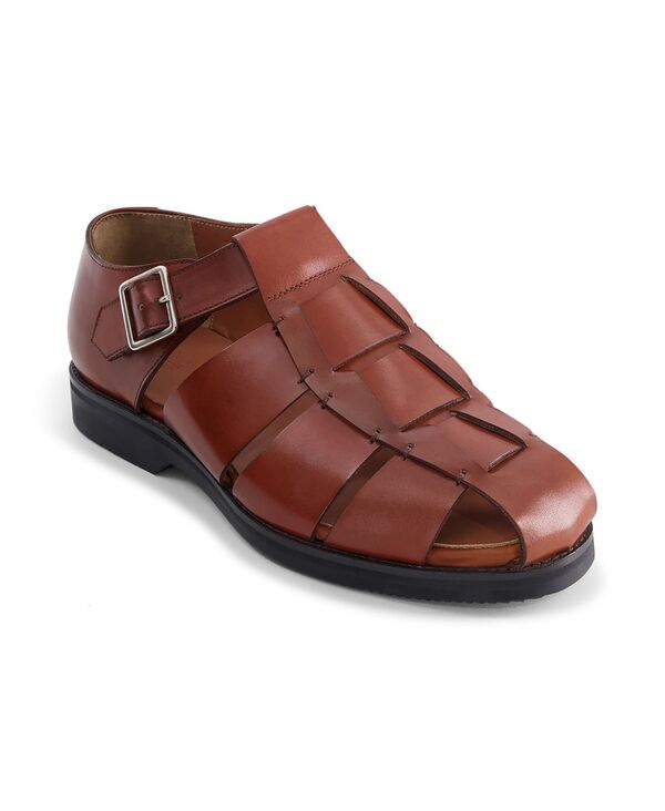 アンソニー ヴィア メンズ シューズ サンダル Anthony Veer Men\u0027s Mariner Fisherman Comfort Sandals Tan タン