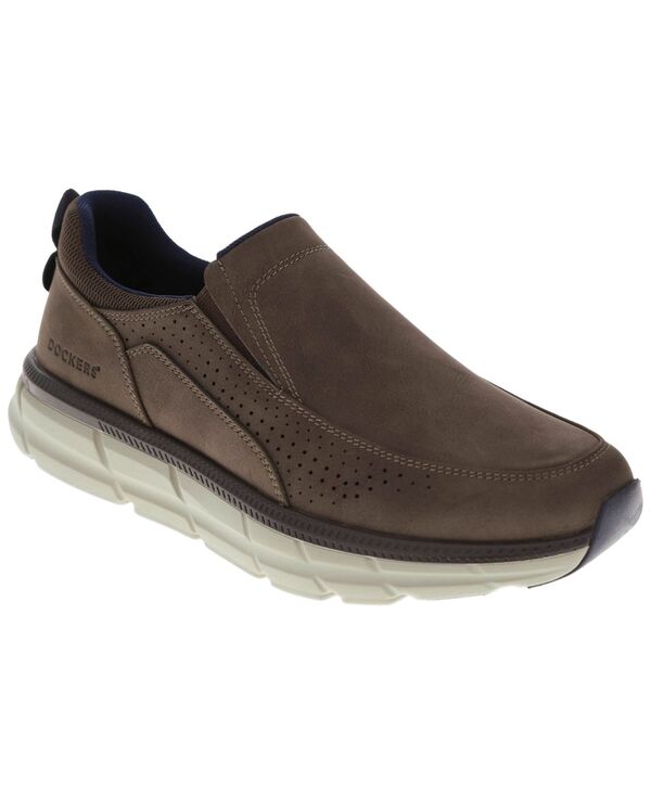 ドッカーズ メンズ シューズ スリッポン・ローファー スニーカー Dockers Men\u0027s GO-TIME Active Rebound Slip-On Sneakers Brown 赤銅色