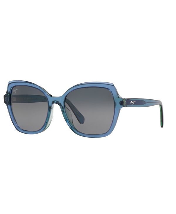 マウイ体育館 メンズ 佩び物 サングラス・アイウェア Maui Jim Women\u0027s Polarized Sunglasses Mamane Mj000739 Blue Green 青色