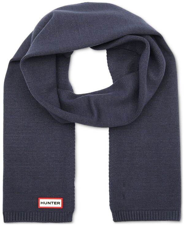 ハンター レディース アクセサリー マフラー・ストール・スカーフ Hunter Play Essential Scarf Navy ネイビー