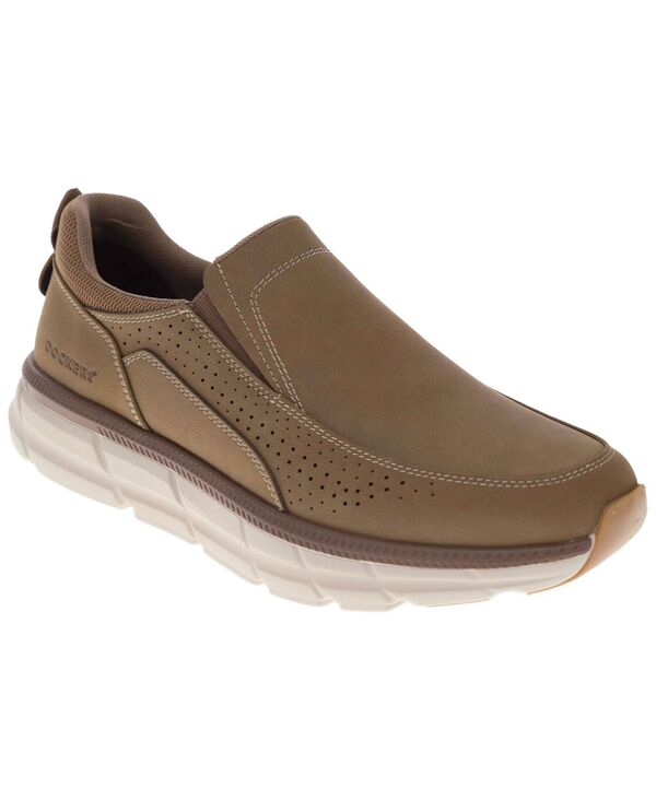 ドッカーズ メンズ シューズ スリッポン・ローファー スニーカー Dockers Men's GO-TIME Active Rebound Slip-On Sneakers Taupe トープ