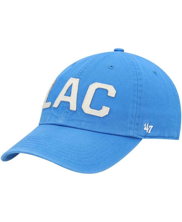 47 ブランド レディース アクセサリー 帽子 '47 Brand Women's Powder Blue Los Angeles Chargers Finley Clean Up Adjustable Hat Powder Blue ブルー|ReVida 店