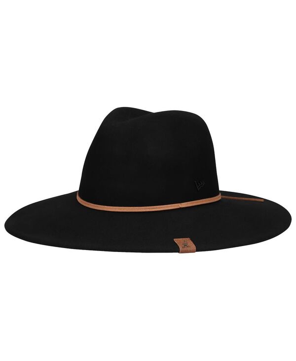 ニューエラ レディース アクセサリー 帽子 New Era Women's Black Cleveland Browns Willowide Brim Fedora Black ブラック 13,634円