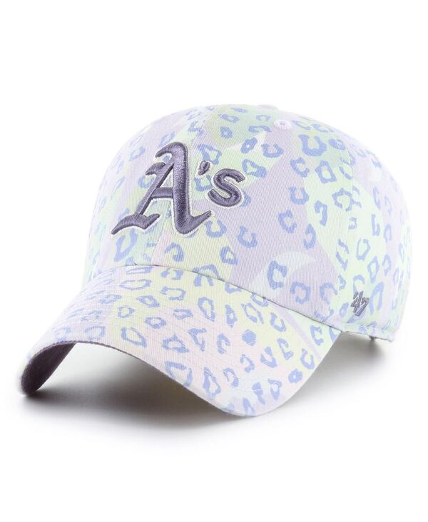 47 ブランド レディース アクセサリー 帽子 '47 Brand Women's Purple Oakland Athletics Cosmiclean Up Adjustable Hat Purple パープル