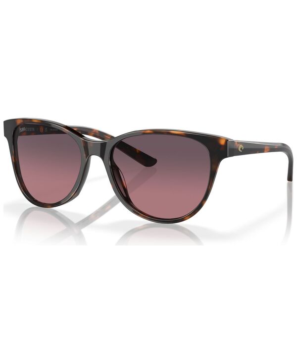 コスタデルマール レディース 添え物 サングラス・アイウェア Costa Del Mar Women\u0027s Catherine Polarized Sunglasses Gradient 6S2012 Tortoise