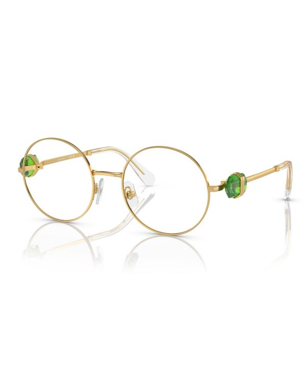 スワロフスキー レディース アクセサリー サングラス・アイウェア Swarovski Women's EyeglassesK1001 Gold ゴールド
