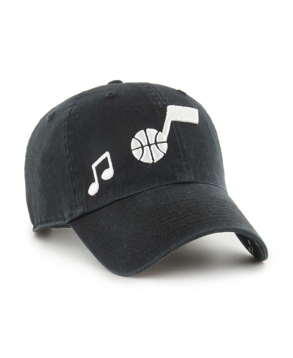 47 ブランド レディース アクセサリー 帽子 '47 Brand Women's Black Utah Jazz Confetti Undervisor Clean Up Adjustable Hat Black ブラック｜ReVida 店 10,514円