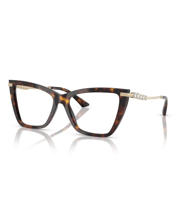 ジミーチュー レディース 佩び物 サングラス・アイウェア Jimmy Choo Women\u0027s Eyeglasses JC3020B Havana